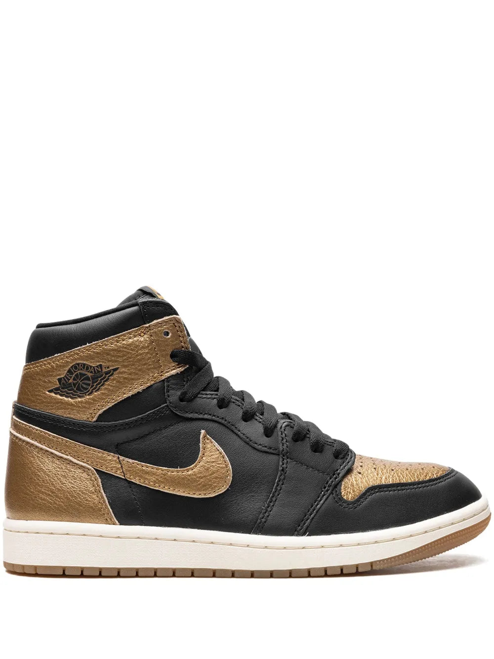 NIK_EE AIR JORDAN 1 HIGH BLACK AND GOLD SEMI UA