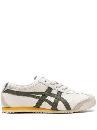 Onitsuka Tiger Mexico 66 Slip On Leather Olive Cream