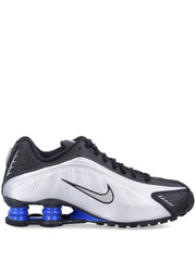 Nike Shox R4 Black Metallic Silver Racer Blue