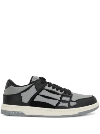 .. skeleton low black grey sneaker