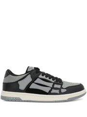 .. skeleton low black grey sneaker