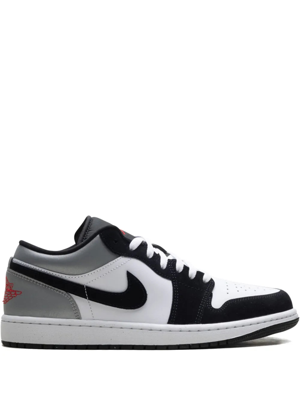 Nikee Air Jordan Retro 1 Low SE Metallic Black Silver 401