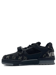 LOUIS VUITTON STRIP SNEAKER BLACK GREY