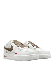 Nikee Airforce 1 Mini Red Swoosh Coffee fix 402
