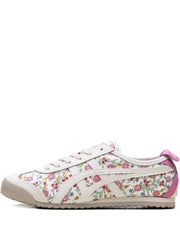 Onitsukaa Tiger Mexico 66 Cream Pink Floral