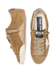GOLDEN GOOSE TRUE STAR SNEAKER TOBACCO SUEDE BROWN