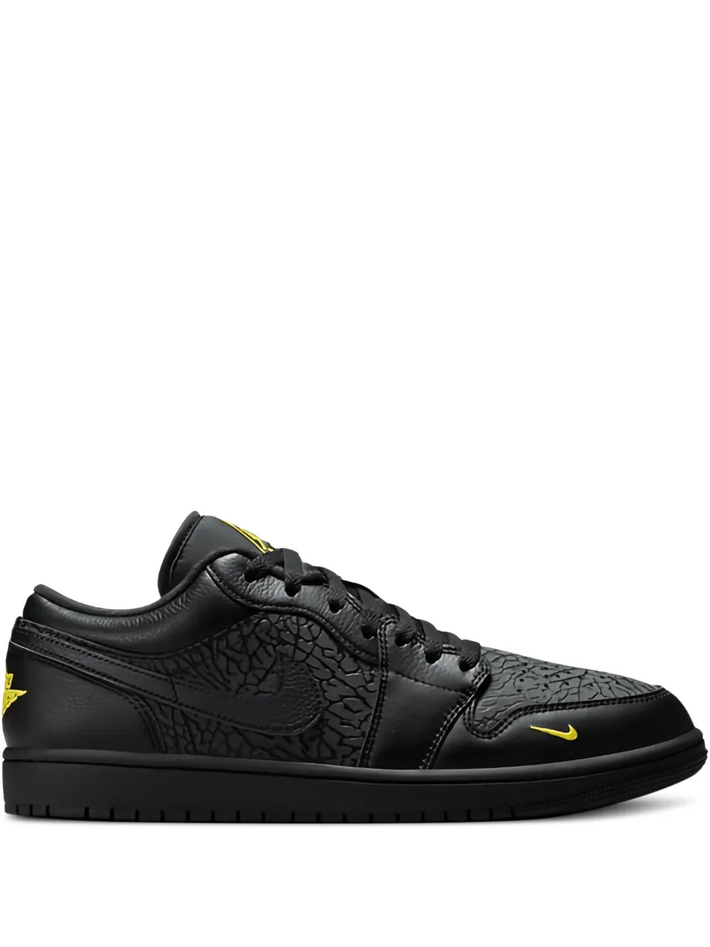 Nikee Air Jordan 1 Low SE Black Anthracite Tour Yellow 427