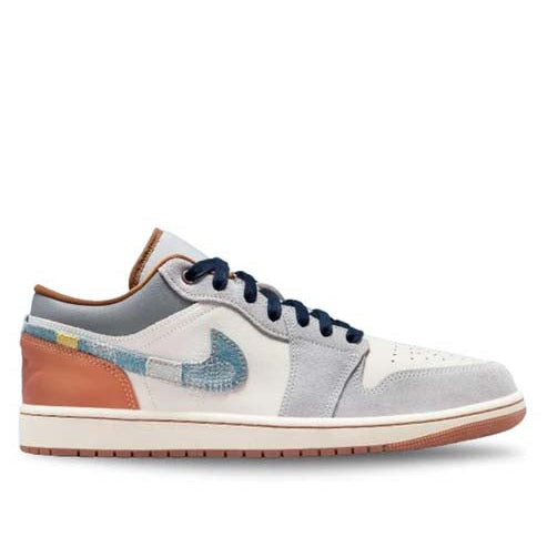 Jordan 1 Low ce phantom repaired denim swoosh