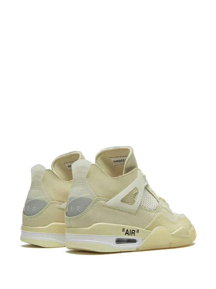 AIR JORDAN RETRO 4 SAIL OFF-WHITE SEMI UA - 3