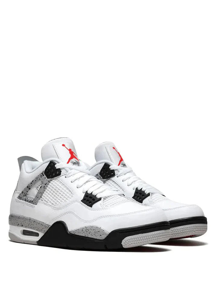AIR JORDAN RETRO 4 WHITE CEMENT SEMI UA - 2
