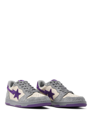 A bathing Ape bape Sk8 Sta court purple - 2