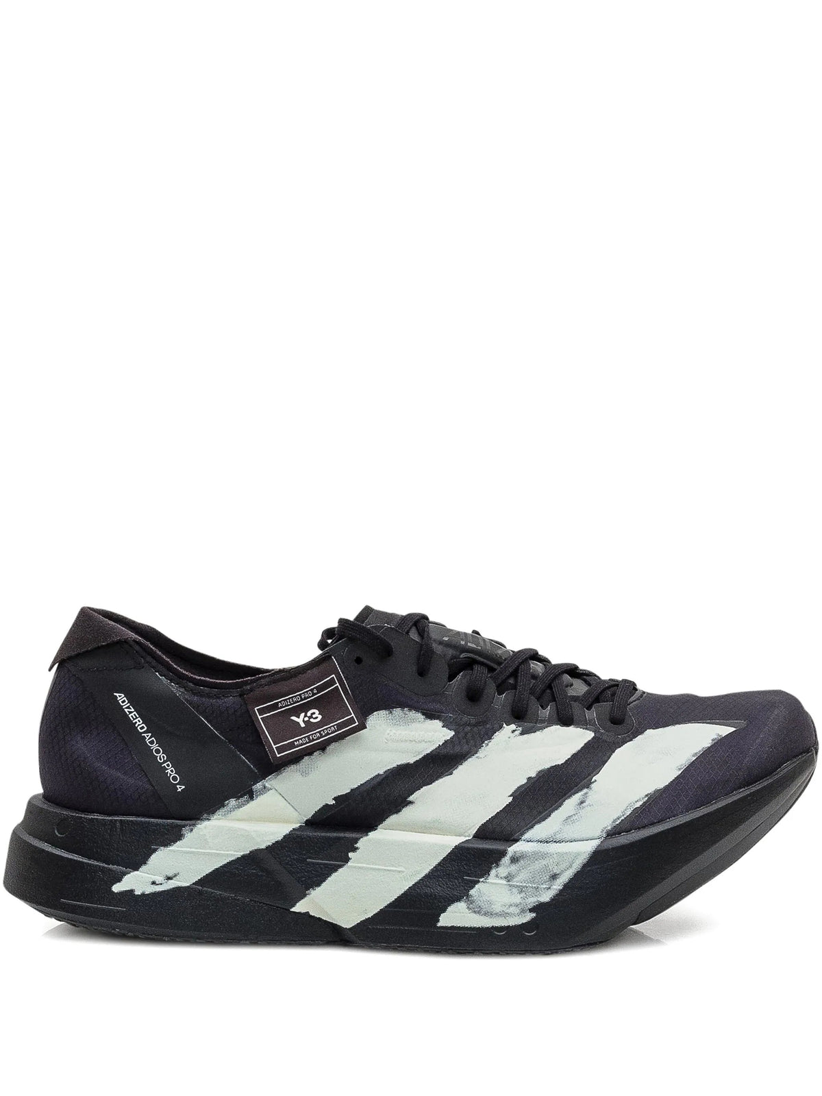 Adidass Adizero Y-3 Adios Pro 4 Black White - 1