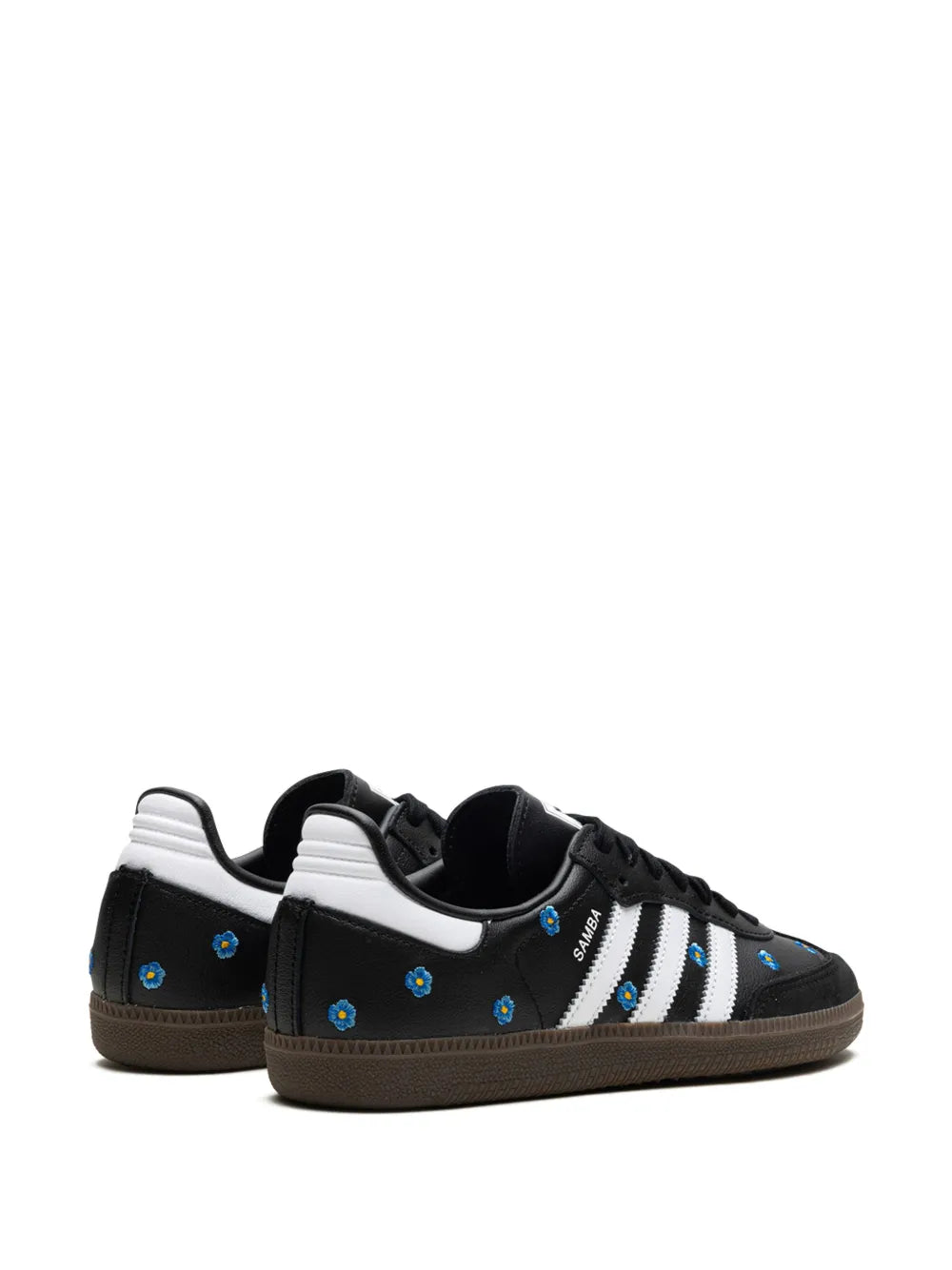 Adidass Originals Samba OG Sneakers Light Blue Floral Core Black - 4
