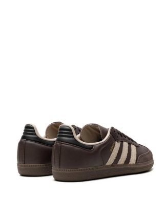 Adidass Samba Og Dark Brown Beige Gum - 4