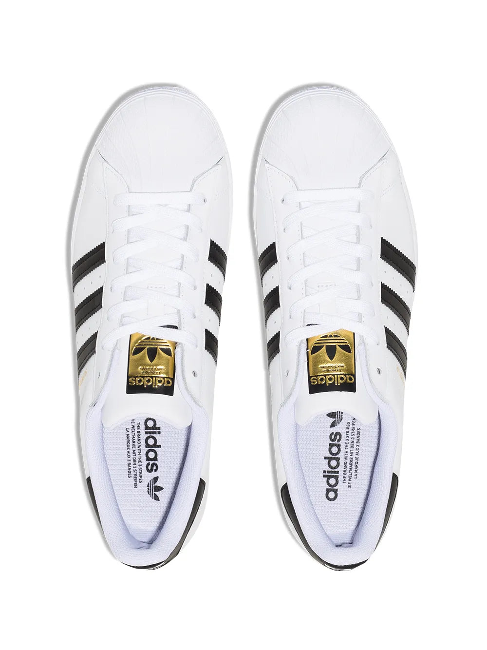 Adidass Superstar White Black Leather Fix 170 - 2