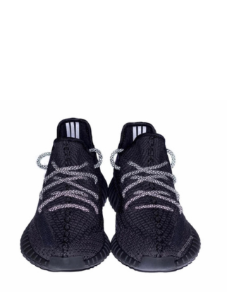 Adidass yeezy 350 v2 black lace reflactive Premium semi ua - 2