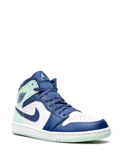 Air Jordan 1 Mid Blue Mint - 2
