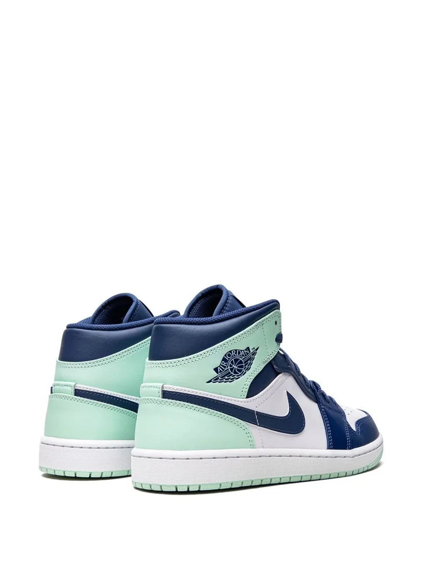 Air Jordan 1 Mid Blue Mint - 3