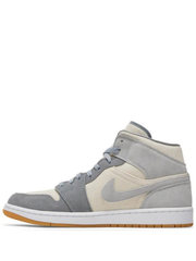 Air Jordan 1 Mid Coconut Milk Particle Grey - 4