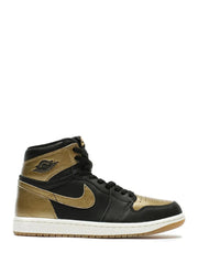 Air Jordan 1 Retro High OG Black And Gold - 1