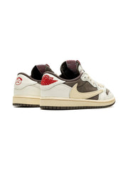 Air Jordan 1 Retro Low OG SP Travis Scott Reverse Mocha UA Quality Fix - 4