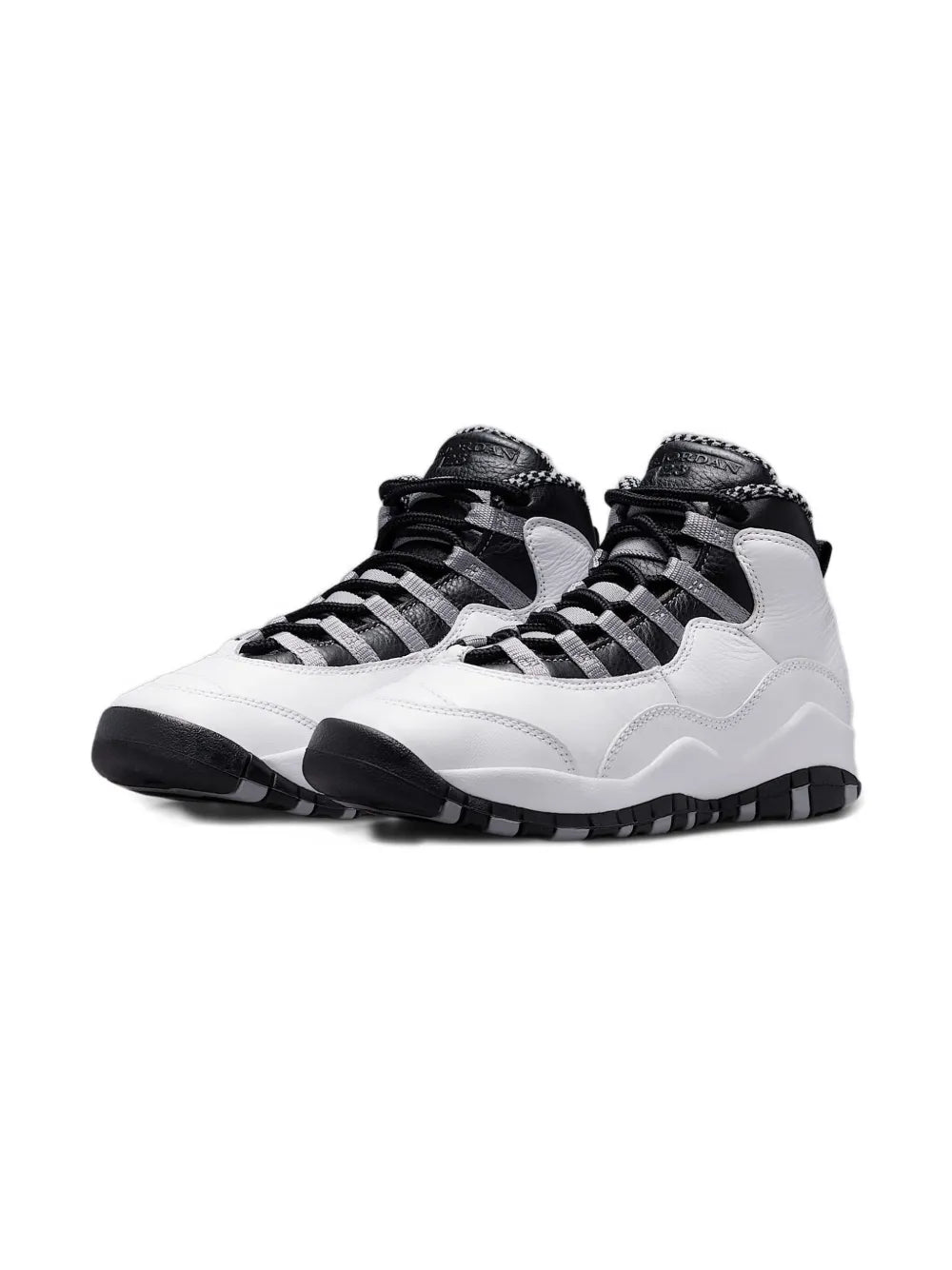 Air Jordan Retro 10 Steel Grey White - 2
