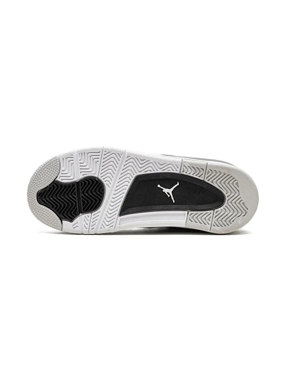 Air Jordan Retro 4 Military Black For Mens Semi UA - 4