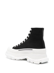 Alexander McQueen Tread Slick High Black White - 2