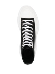 Alexander McQueen Tread Slick High Black White - 4