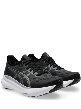 Asicss Gel-Kayano 27 Black White Silver 1035 - 2