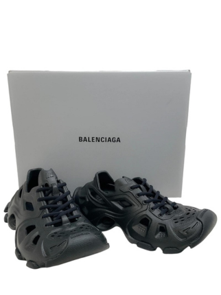 Balenciaga Black HD Sneakers - 6