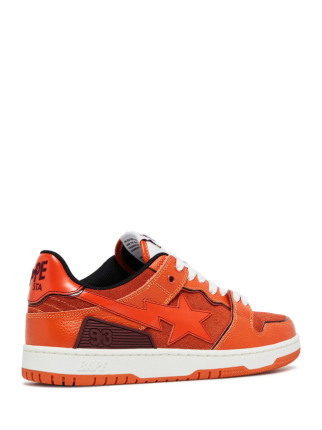 Bathing Ape Bape SK8 Sta Orange Brown - 4