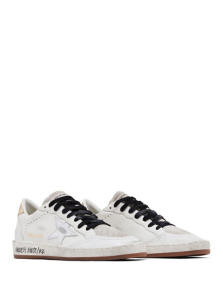 Golden Goose Ball Star Low White Silver - 2