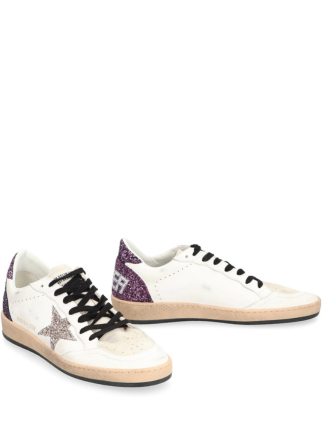 Golden Goose Ball Star White Purple Silver - 2