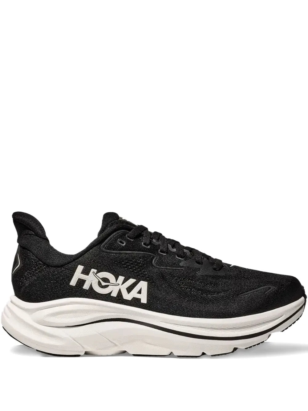 Hoka W CLIFTON 10 Black White - 1