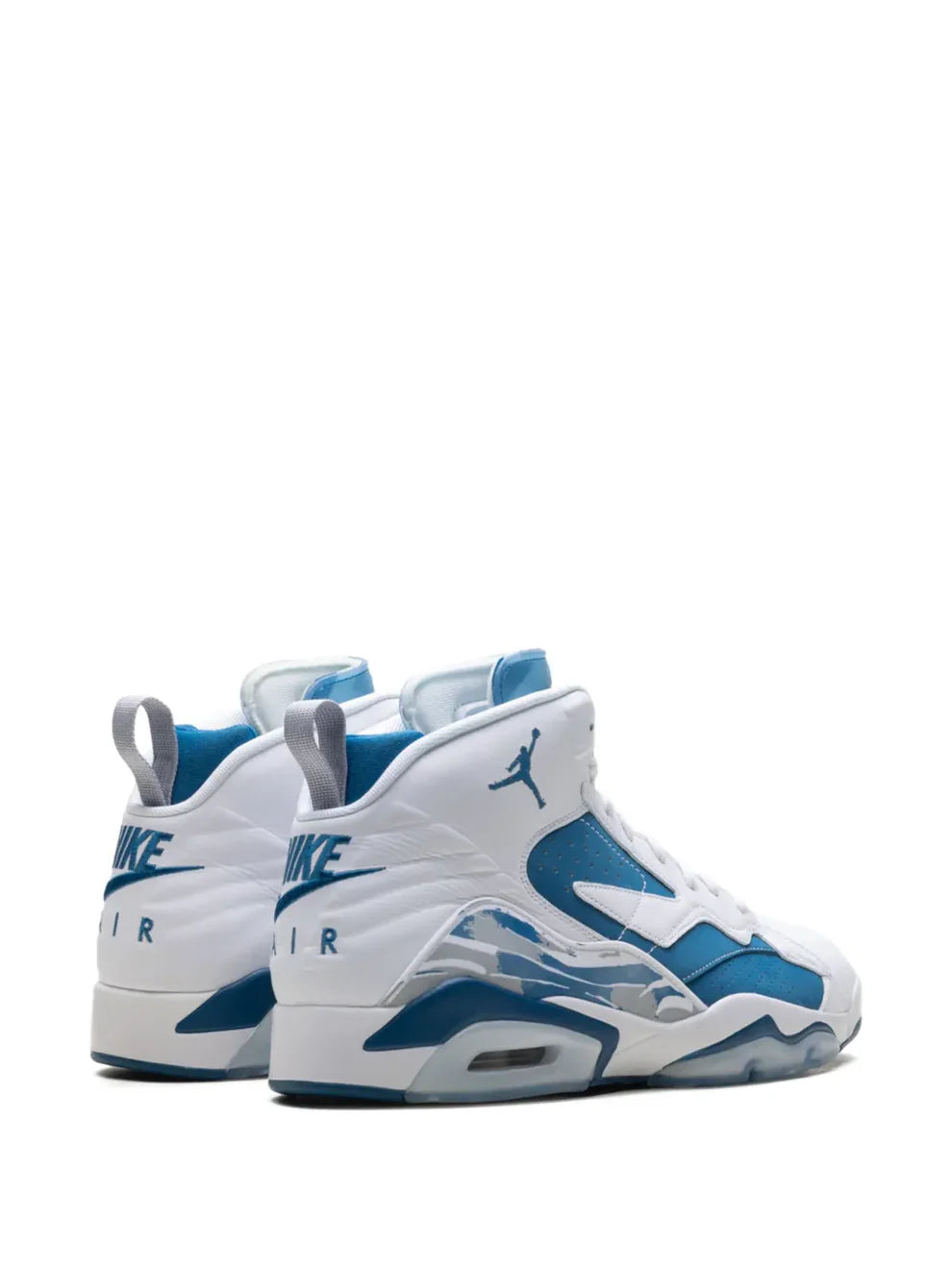 NIK.E JORDAN JUMPMAN MVP 678. WHITE INDUSTRIAL BLUE - 4