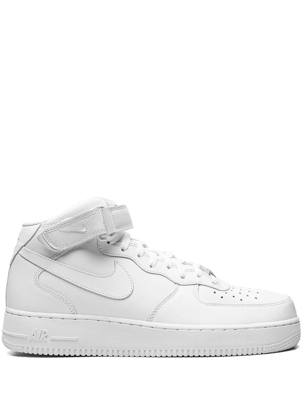 NIK AIRFORCE 1 HIGH long GENUINE LEATHER NO DUST BAG - 1