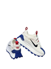 NIK_EE BAILLELI PLATFORM SNEAKER WHITE BLUE - 2