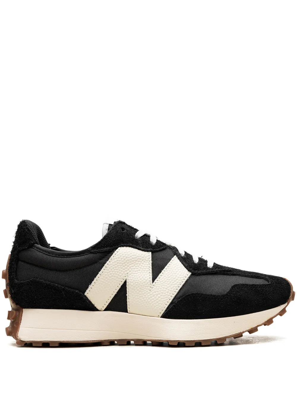 New balancee 327 moonbeam black grey white - 1