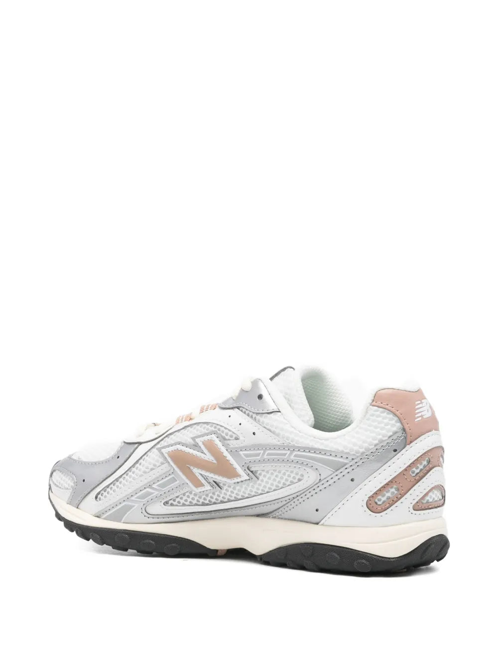 Newbalance 204L silver metallic white and brown - 3