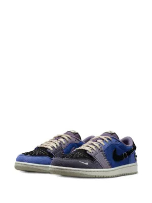 Nik air jordan retro 1 low x zion williamson voodoo alternate blue - 2