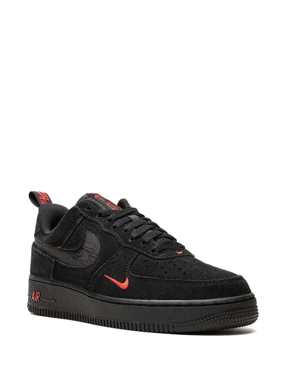 Nik_e Airforce 1 Low Multi Swoosh Black Crimson - 2