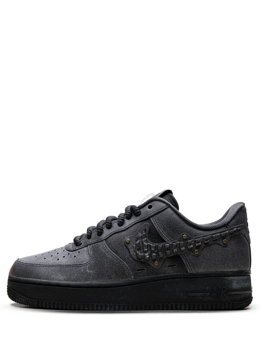 Nikee AirForce 1 Low Medium Ash Black 439 - 2