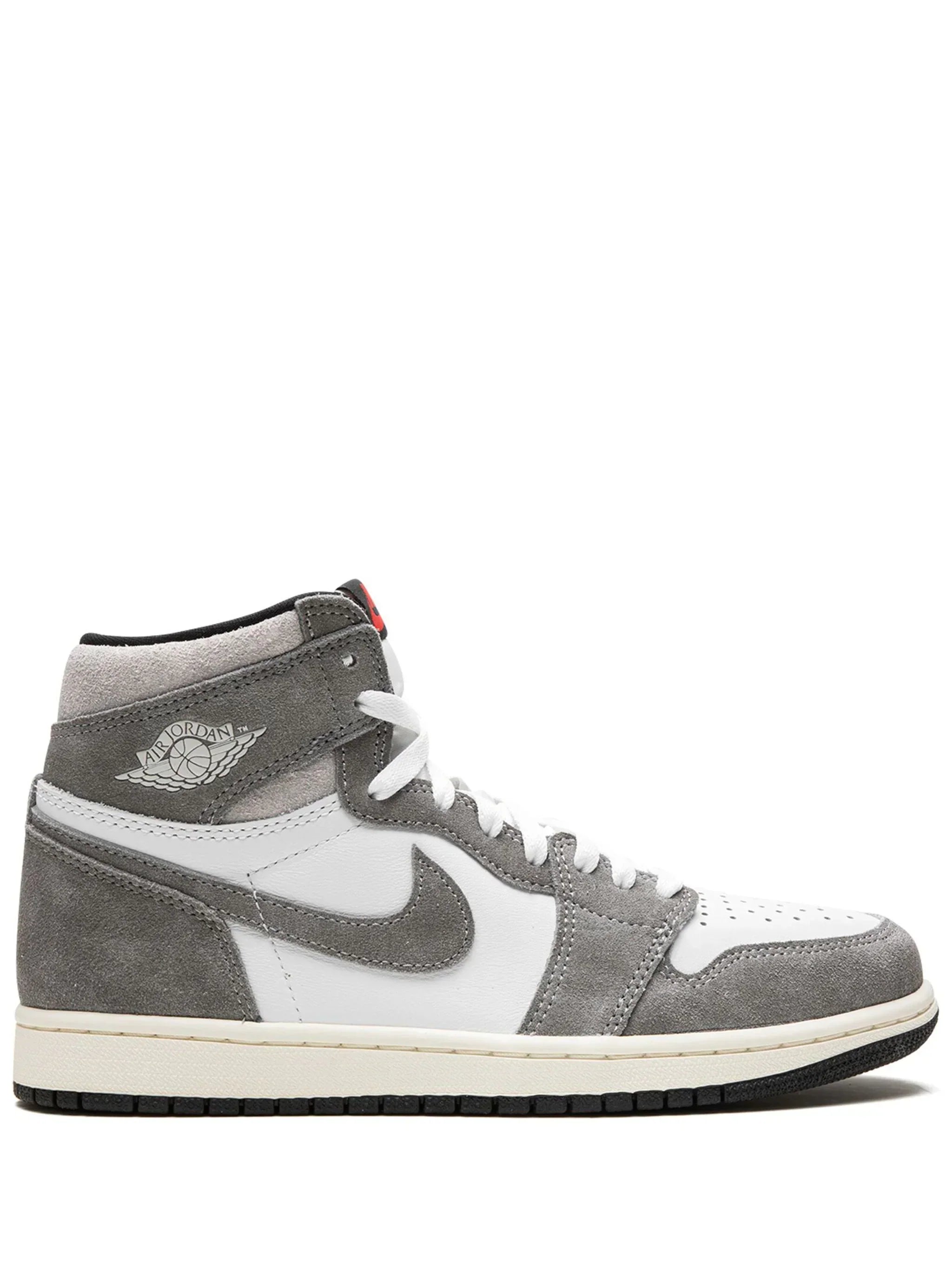 Nikee Air Jordan 1 High Washed Grey Black 885 - 1