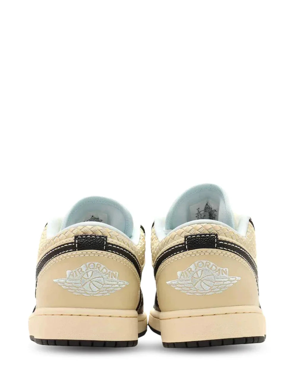 Nikee Air Jordan 1 Low Coconut Milk Black - 4