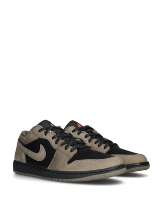 Nikee Air Jordan 1 Low SE Olive Grey Black 1089 - 2