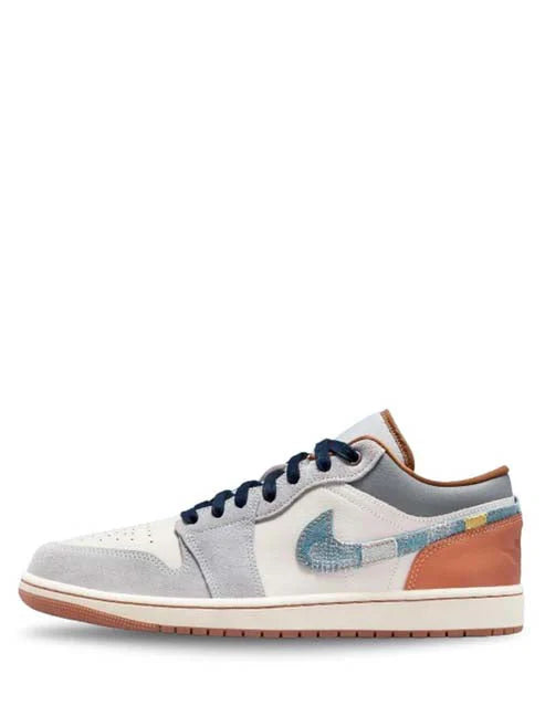 Nikee Air Jordan 1 SE Phantom Denim Swoosh 388 - 3