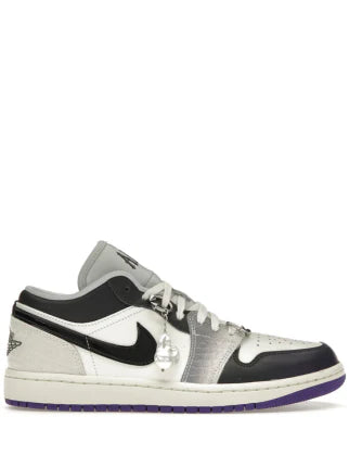 Nikee Air Jordan Retro 1 Low Punk Rock - 1
