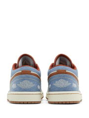 Nikee Air Jordan Retro 1 Low Repaired Denim - 4