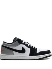 Nikee Air Jordan Retro 1 Low SE Metallic Black Silver 401 - 1
